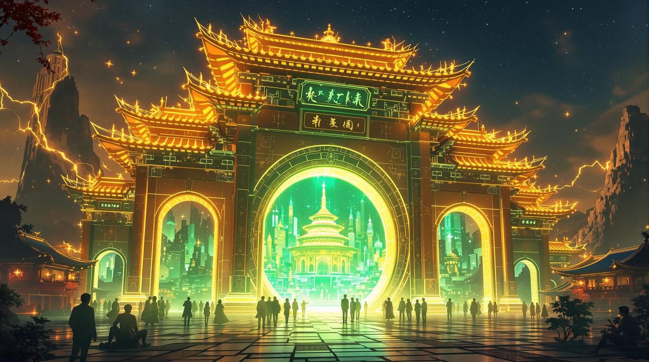51动漫网 - 通往次元的第一关，西域门户融合二次元世界的奇幻场景